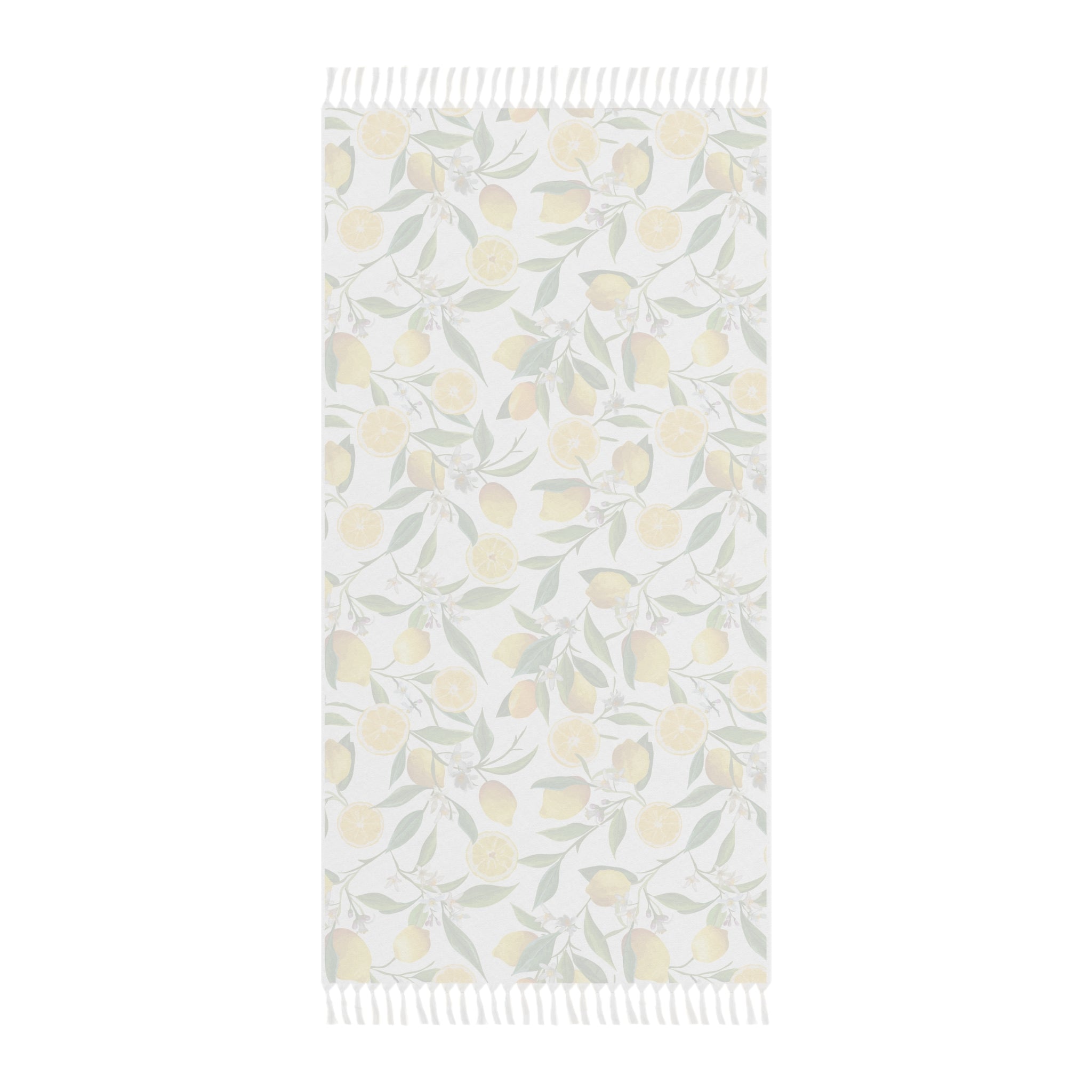 COSSIE Amalfi Boho Lemon Beach Towel