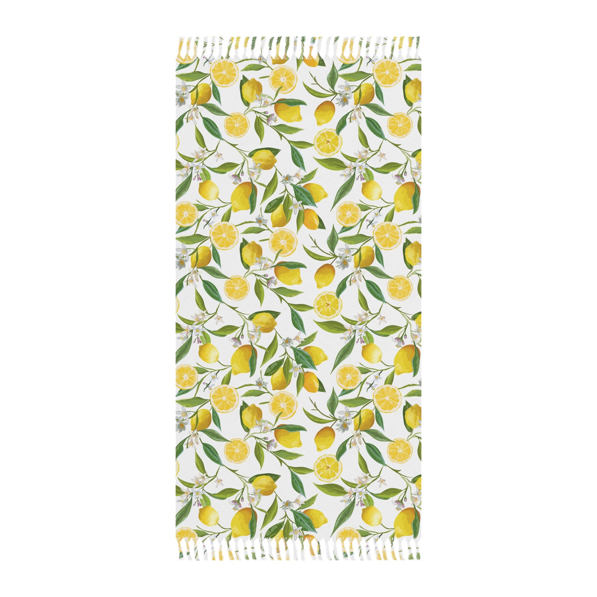 COSSIE Amalfi Boho Lemon Beach Towel